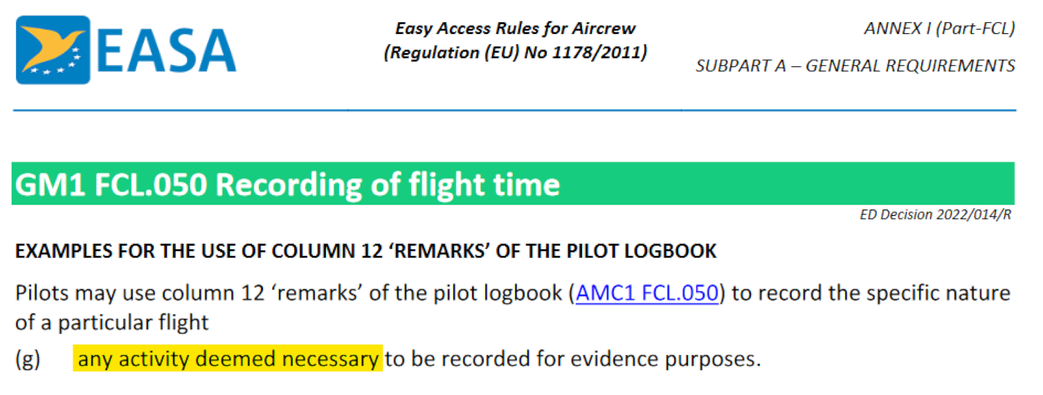 Pilots are left alone to determine what activity is necessary to record. With capzlog.aero, however, this task is made easy.